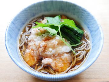 大晦日に食べたい！ お酒が進む絶品「鶏天の年越しそば」の作り方