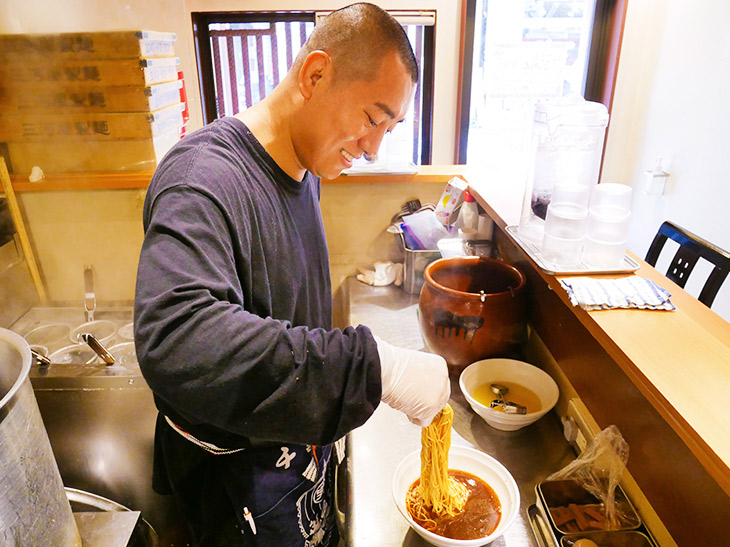 店主の長井さん