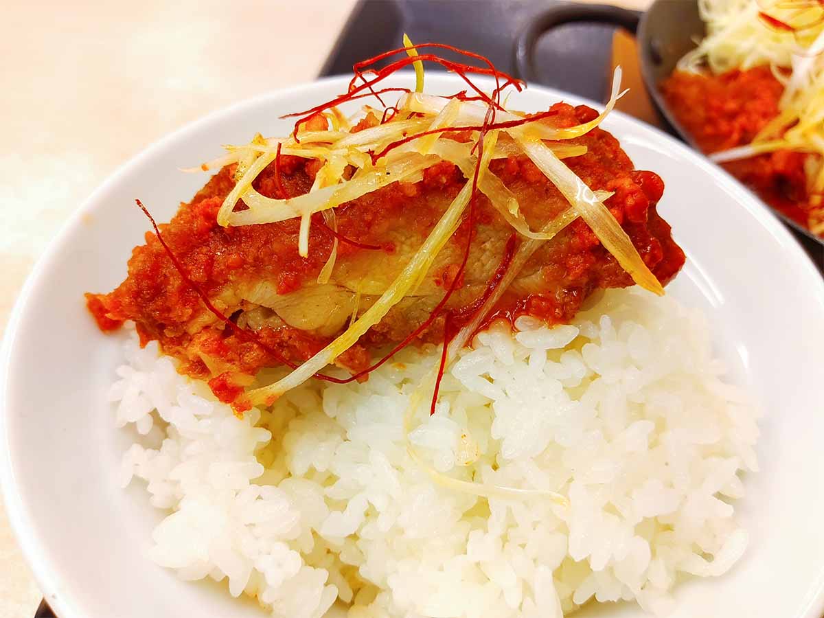 オンザライスで食欲が爆増