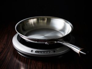 スマートIHヒーターとスマートフライパン28cmがセットになったスターターキットの販売もある。シンプルで洗練されたデザインも魅力