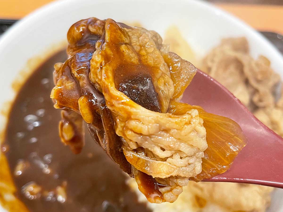 牛丼との相性抜群すぎ!